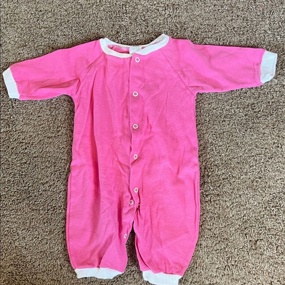 Vintage Pink Kids One Piece